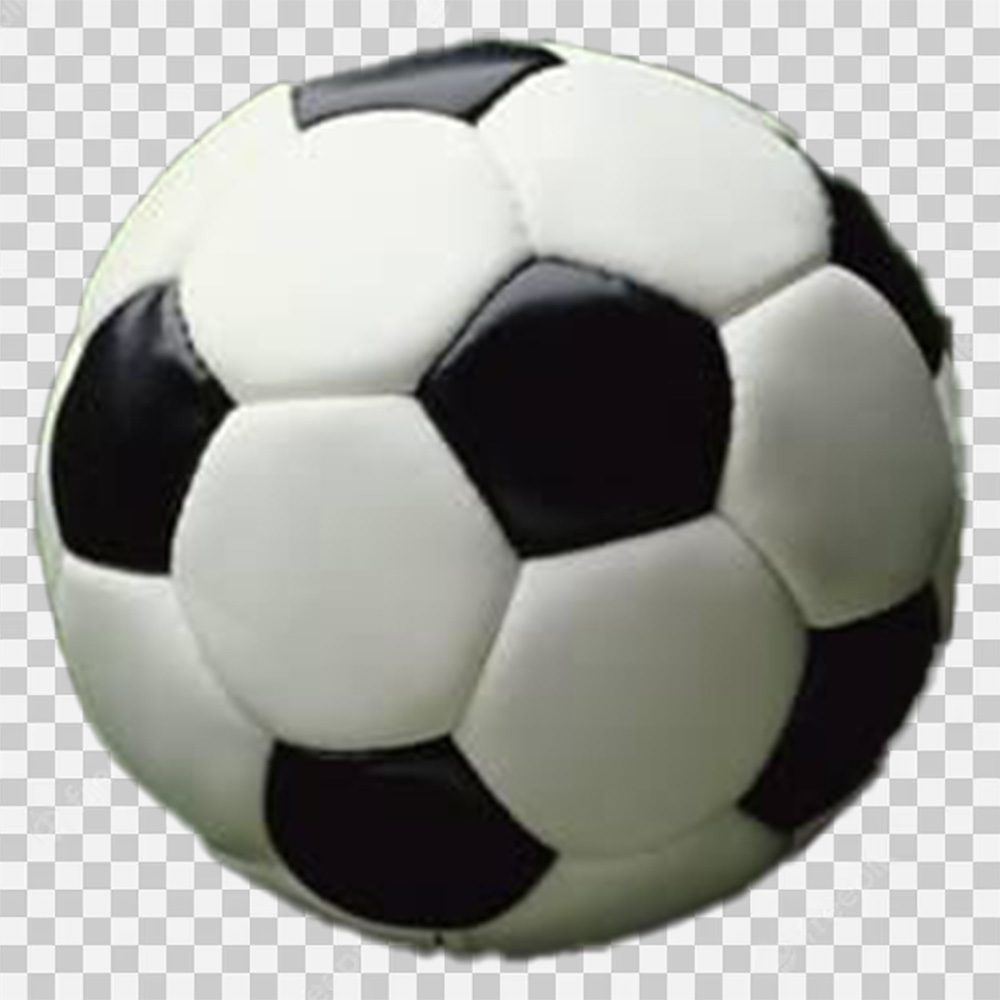 Black and white, Soccer, Football PNG Transparent Image Free Download
