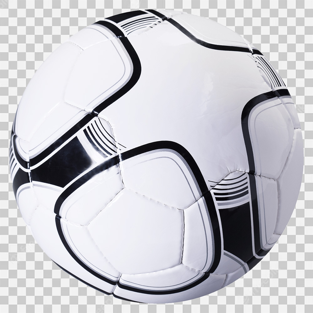 Black and white, Soccer, Football PNG Transparent Image Free Download