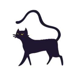 Purple CAT png downlaod