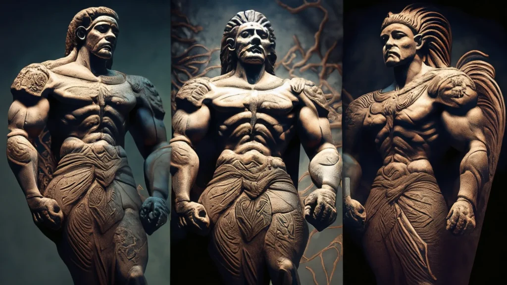 Ancient Bodybuilders HD Wallpaper