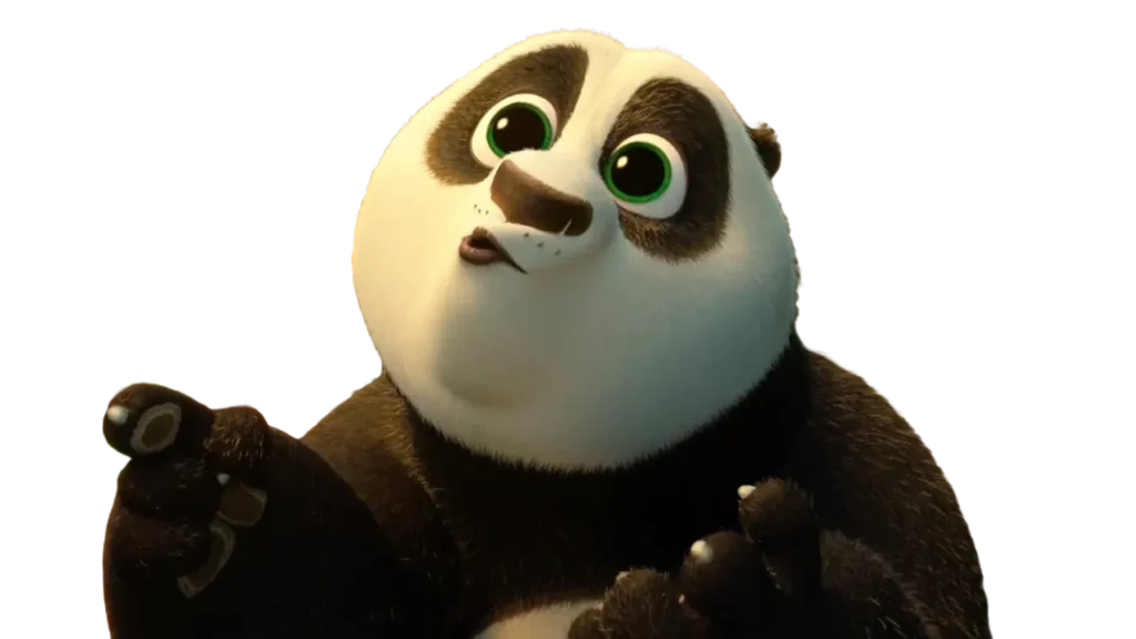 Cute Kung Fu Panda PNG