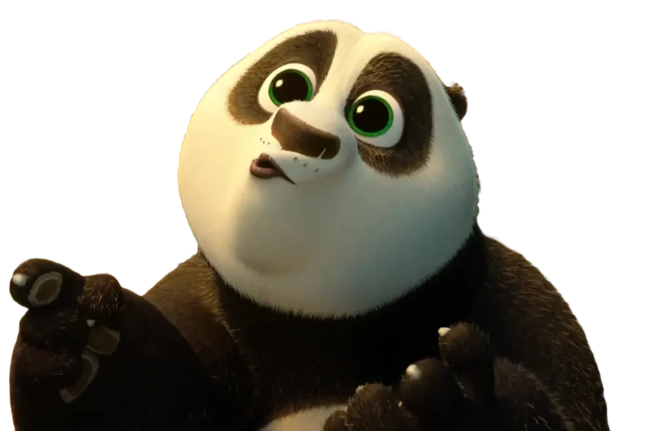 Cute Kung Fu Panda PNG