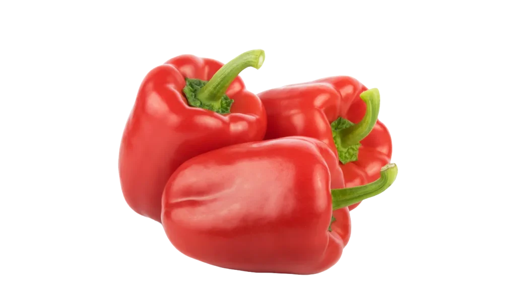 Red Bell Pepper Transparent PNG