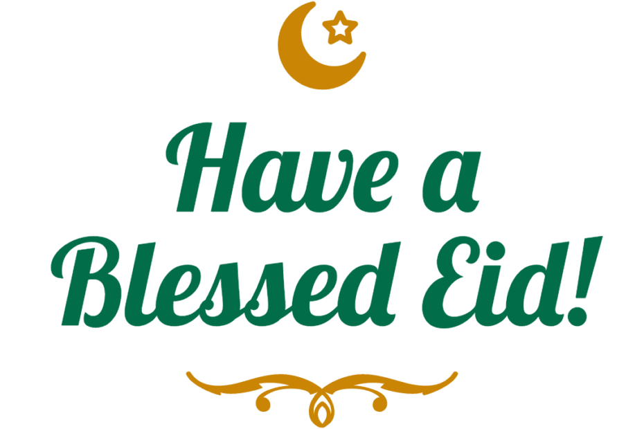Have a blessed Eid PNG