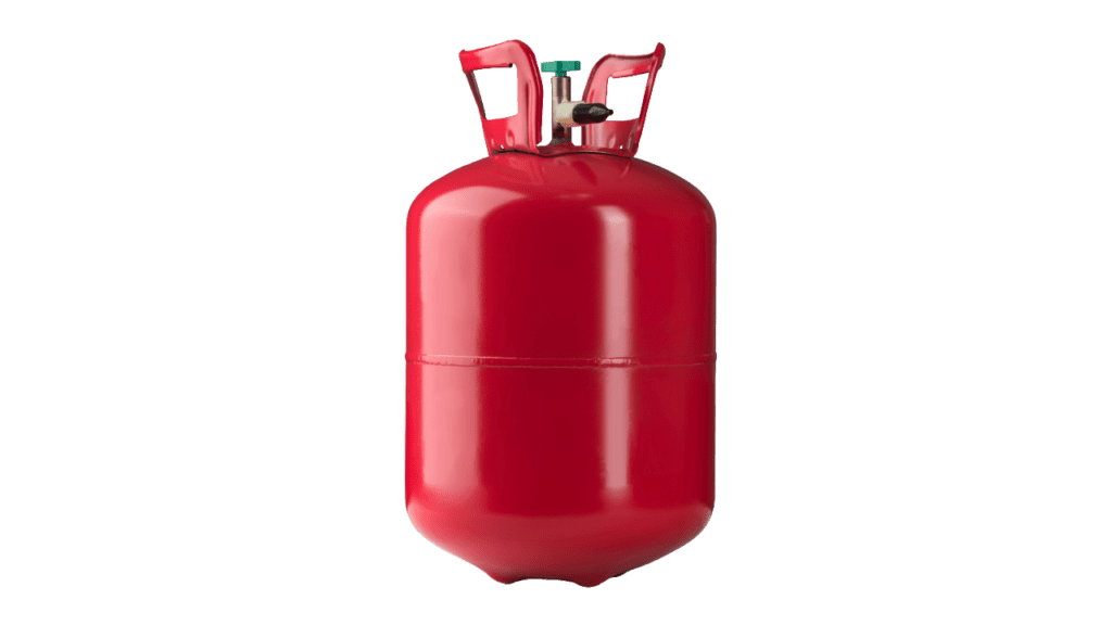 Red Propane LPG Cylinder PNG