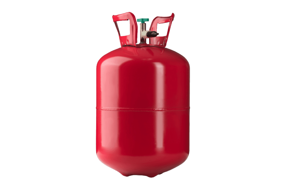 Red Propane LPG Cylinder PNG